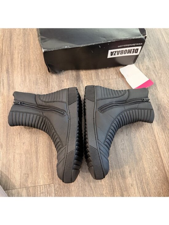 DEMOBAZA Leather Black Mens Gagarin Top Boots EU 45 main image 9